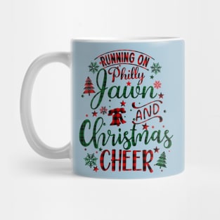 Funny Philadelphia Philly Jawn Philly Christmas Cheer Philly Fan Mug